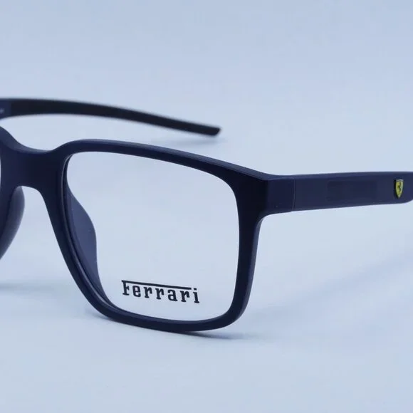 🕶️ New Ferrari Scuderia FZ8013D 509 Eyeglasses - Matte Blue Frame